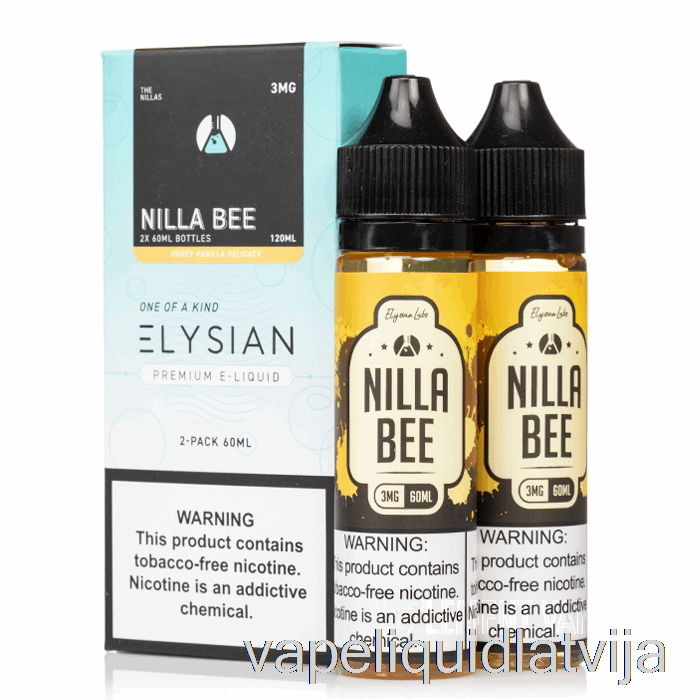 Nilla Bee - Elysian Labs - 120ml 6mg Vape šķidrums